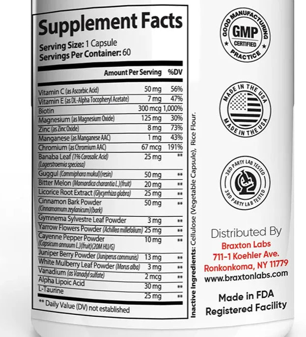 PACK X6 BLOOD SUGAR ULTRA